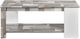 Mazin Furniture Brooke Rustic Gray/White Coffee Table-1