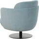 TOV Furniture Solange Blue Swivel Accent Chair-4