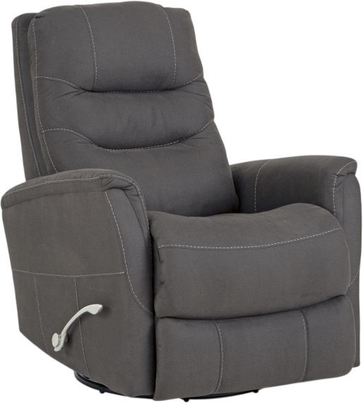 HomeStretch Genesis Denim Manual Swivel Glider Recliner-0