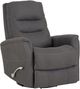 HomeStretch Genesis Denim Manual Swivel Glider Recliner-0