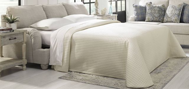 Benchcraft® Traemore Linen Queen Sofa Sleeper-0