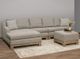 International Furniture Direct Samba Camel Ottoman-2
