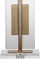 Bassett Mirror Cynthia Brass/Crystal Table Lamp-1