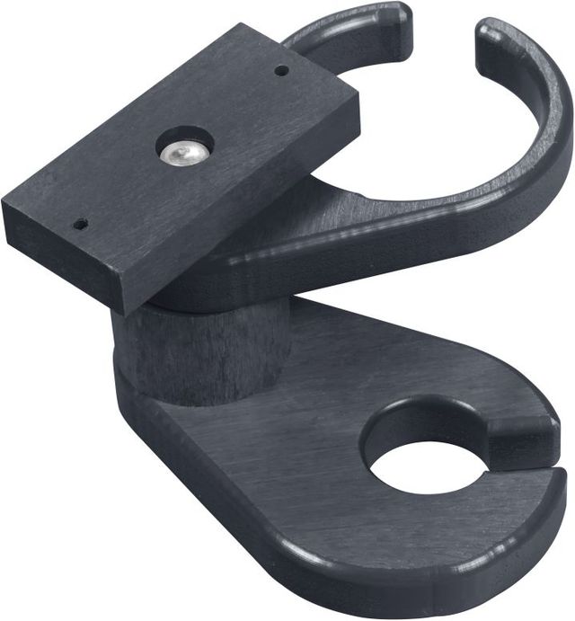 C.R. Plastics Adirondack Slate Grey Wineglass / Cup Holder-1