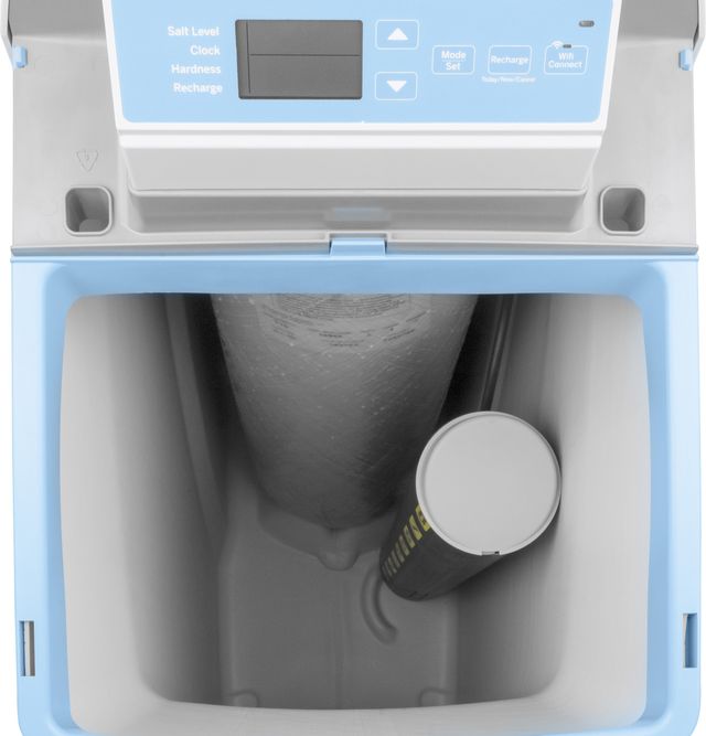 GE® 40,000 Grain Light Gray Smart Water Softener-3