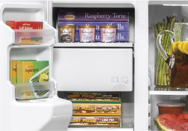 GE® 25.1 Cu. Ft. Black Slate Side-By-Side Refrigerator-4