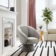 TOV Furniture Allora Grey Accent Chair-4