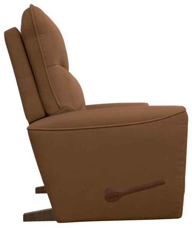 La-Z-Boy® Belmont Camel Leather Manual Rocking Recliner-3