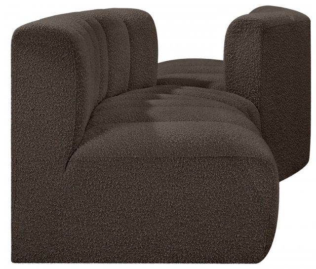 Meridian Furniture Arc 4-Piece Brown Sectional-3