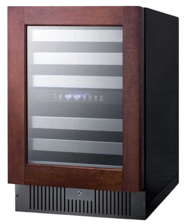 Summit® 24" Panel Ready Built In Wine Cooler-1