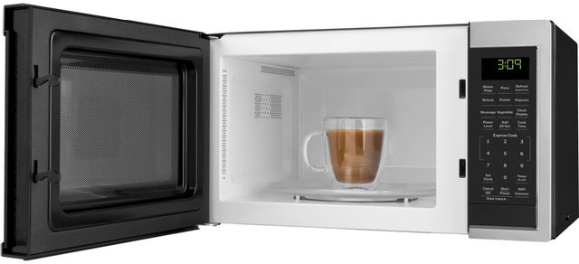GE® SmartHQ™ 0.9 Cu. Ft. Stainless Steel Countertop Microwave-2