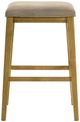 Armen Living Jane Amber Glow/Twilight Taupe Barstool-2