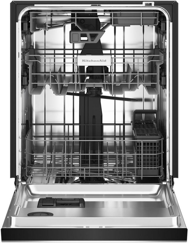 KitchenAid® 24" PrintShield™ Stainless Steel Front Control Built In Dishwasher-1