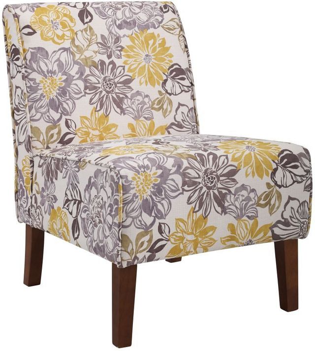 Linon Lily Bridey Floral Accent Chair-0