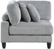 Homelegance® Robstown 5-Piece Gray Modular Sectional-4
