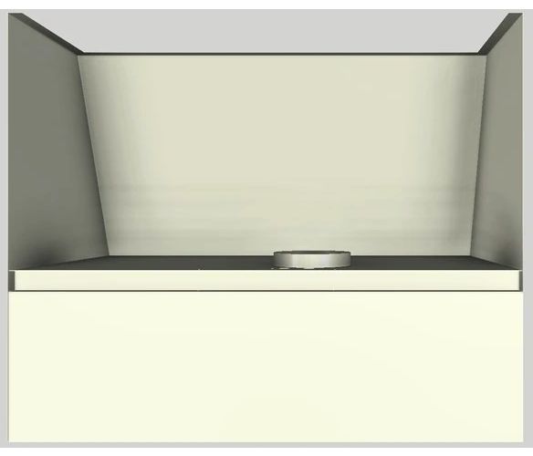 Vent-A-Hood® 36" Biscuit Wall Hood-3