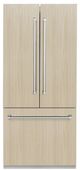 ZLINE 36" 19.6 Cu. Ft. Panel Ready Built In French Door Refrigerator-3