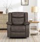 Lifestyle Badlands Mushroom Power Recliner-1
