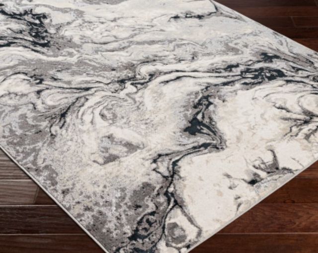 Surya Impulse Light Cream/Light Gray 4'x6' Area Rug-4