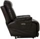 Catnapper® Naples Chocolate Power Headrest Recliner with Extended Ottoman-2