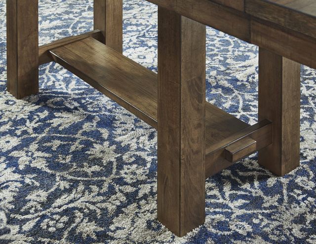 Signature Design by Ashley® Moriville Grayish Brown Dining Table-3