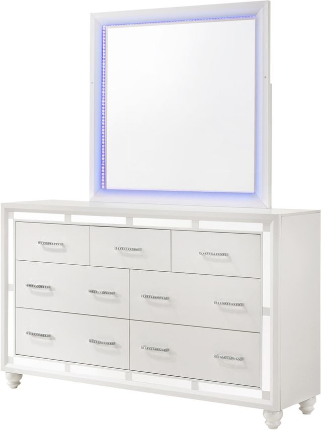 Coaster® Whitaker 4-Piece White Queen Bedroom Set-2