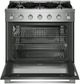 Bosch® 500 Series 36” Stainless Steel Freestanding Gas Range-1