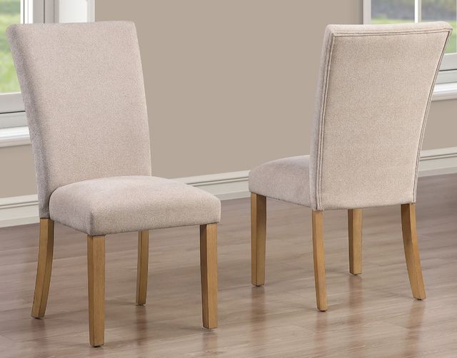 Steve Silver Co. Artemis Beige/Sand Upholstered Dining Side Chair-1