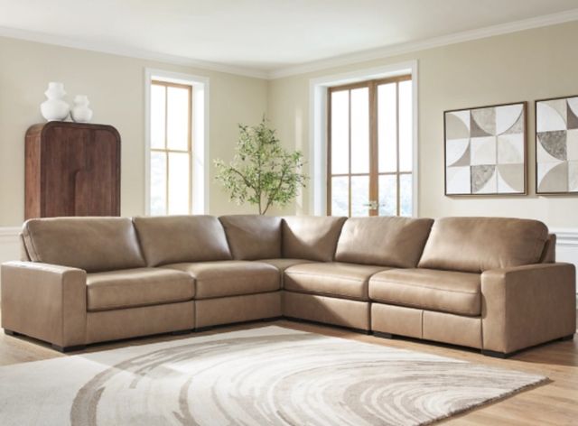 Benchcraft® Veronella 5-Piece Sahara L-Shape Sectional-2
