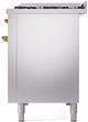 Ilve® Nostalgie II Series 48" Stainless Steel Pro Style Dual Fuel Range-4