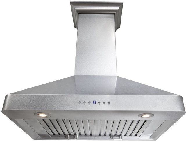 ZLINE 30" Satin Stainless Steel Outdoor Wall Mounted Range Hood-3