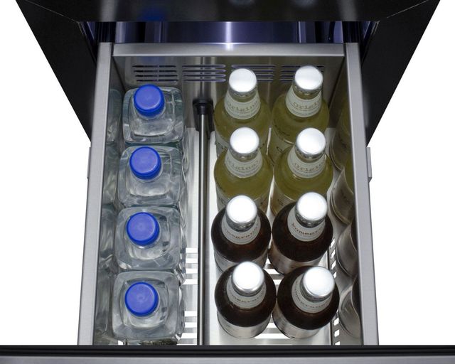 Summit® 1.7 Cu. Ft. Stainless Steel Under The Counter Refrigerator -1