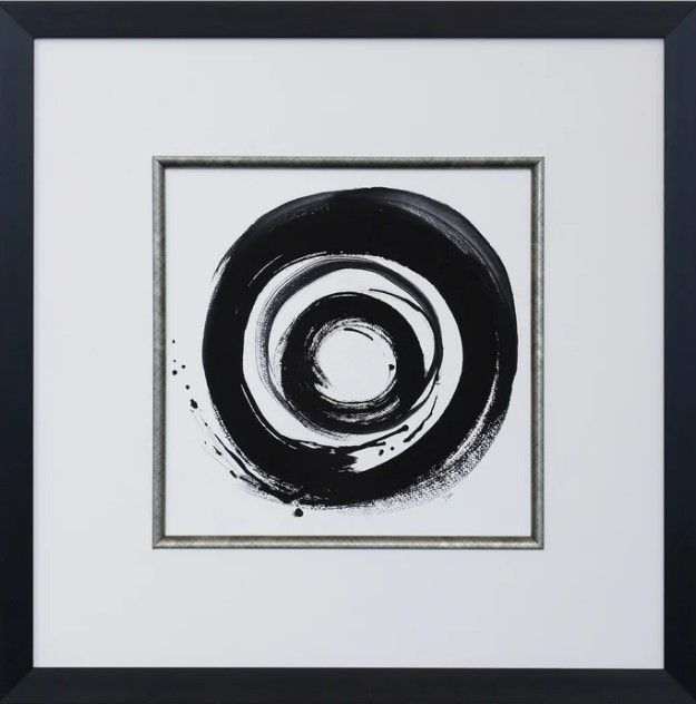 Stylecraft Dann Foley Lifestyle African Circle Black Wall Art-0