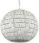 Currey & Company White Panopolis Pendant-4