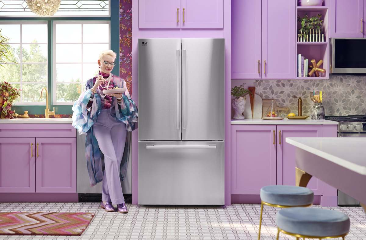 LG Studio 36 in. 26.5 Cu. Ft. PrintProof™ Stainless Steel Counter