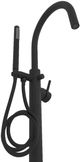 ZLINE Autograph Edition Emerald Bay Matte Black Bath Tub Filler with Hand Shower-1