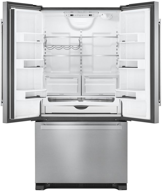 JennAir® NOIR™ 36" 21.9 Cu. Ft. Stainless Steel Counter Depth French Door Refrigerator-1