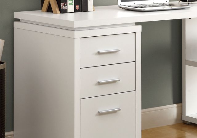 Monarch Specialties Inc. Espresso L Shaped Corner Desk-4