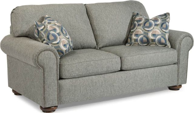 Flexsteel® Preston Light Gray Loveseat-0