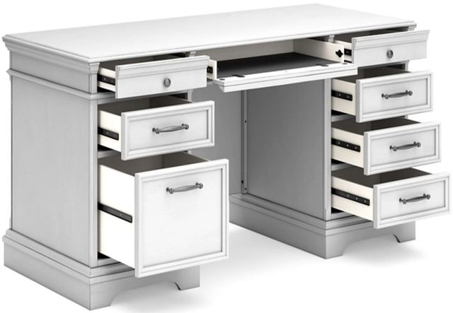 Signature Design by Ashley® Kanwyn Whitewash Office Desk-1