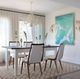 Currey & Company Seaward Natural Sand/White Coral Small Chandelier-1
