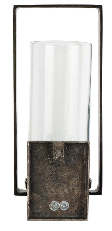 Deco Marche Black Geometric Rectangular Minimalistic Wall Sconce-2