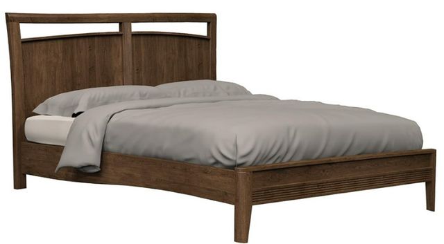 Country View Woodworking Westwood Bedroom Brown Maple Straight Queen Bed-0