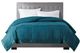 Olliix by Madison Park Windom Teal Twin All Season Microfiber Down Alternative Blanket with 3M Scotchgard-3