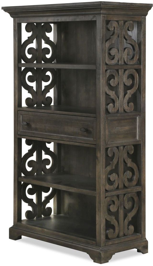 Magnussen Home® Bellamy Peppercorn Bookcase-1