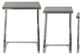 A & B Home Melora Silver Nesting Tables-1