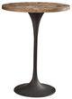 Furniture Classics Chips Brown Pub Table with Black Base-0