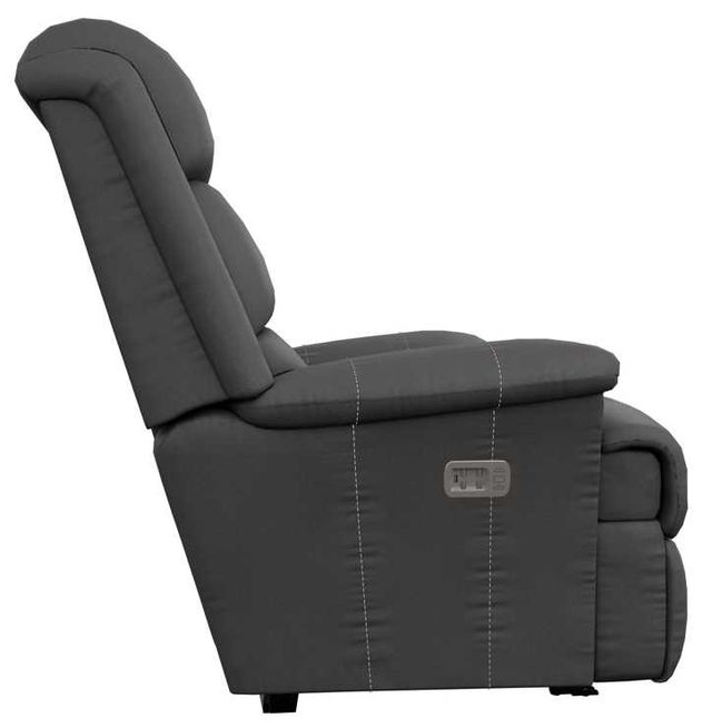 La-Z-Boy® Astor Shitake Leather Power Wall Recliner with Headrest and Lumbar-2