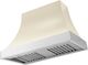 La Cornue Cascade Series 44" Morning Dew Wall Mounted Range Hood with Polished Chrome Trim-0