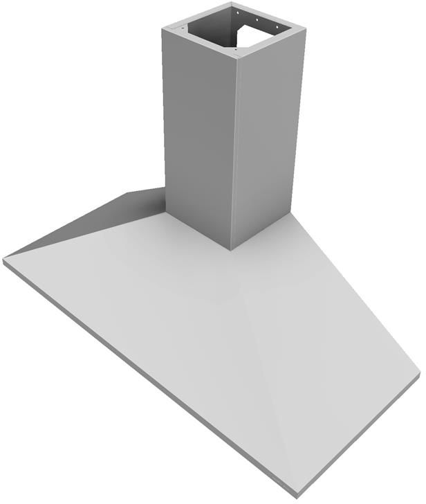 Vent-A-Hood® 48" Stainless Steel Euro Style Wall Mounted Range Hood-1